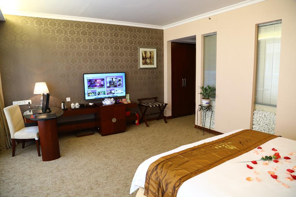 Long Zhou Grand Hotel 광저우 객실 사진